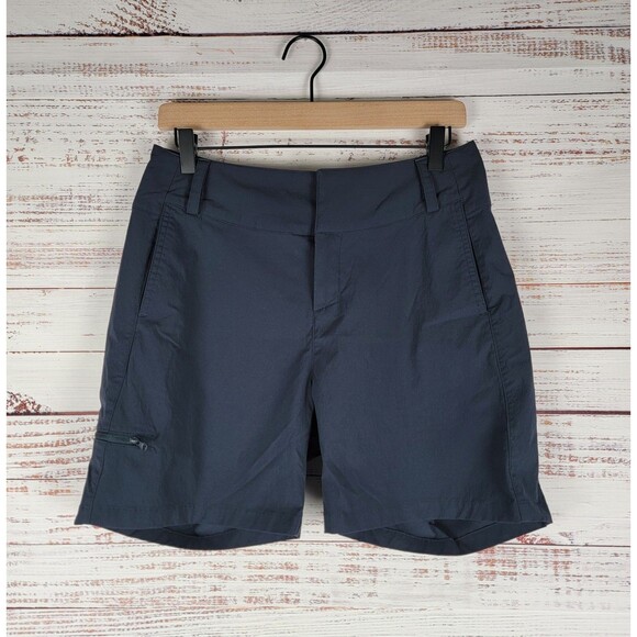 Helly Hansen Crewline Shorts Womens 28 Navy Blue Sailing Quick Dry Stretch Golf - Picture 1 of 11